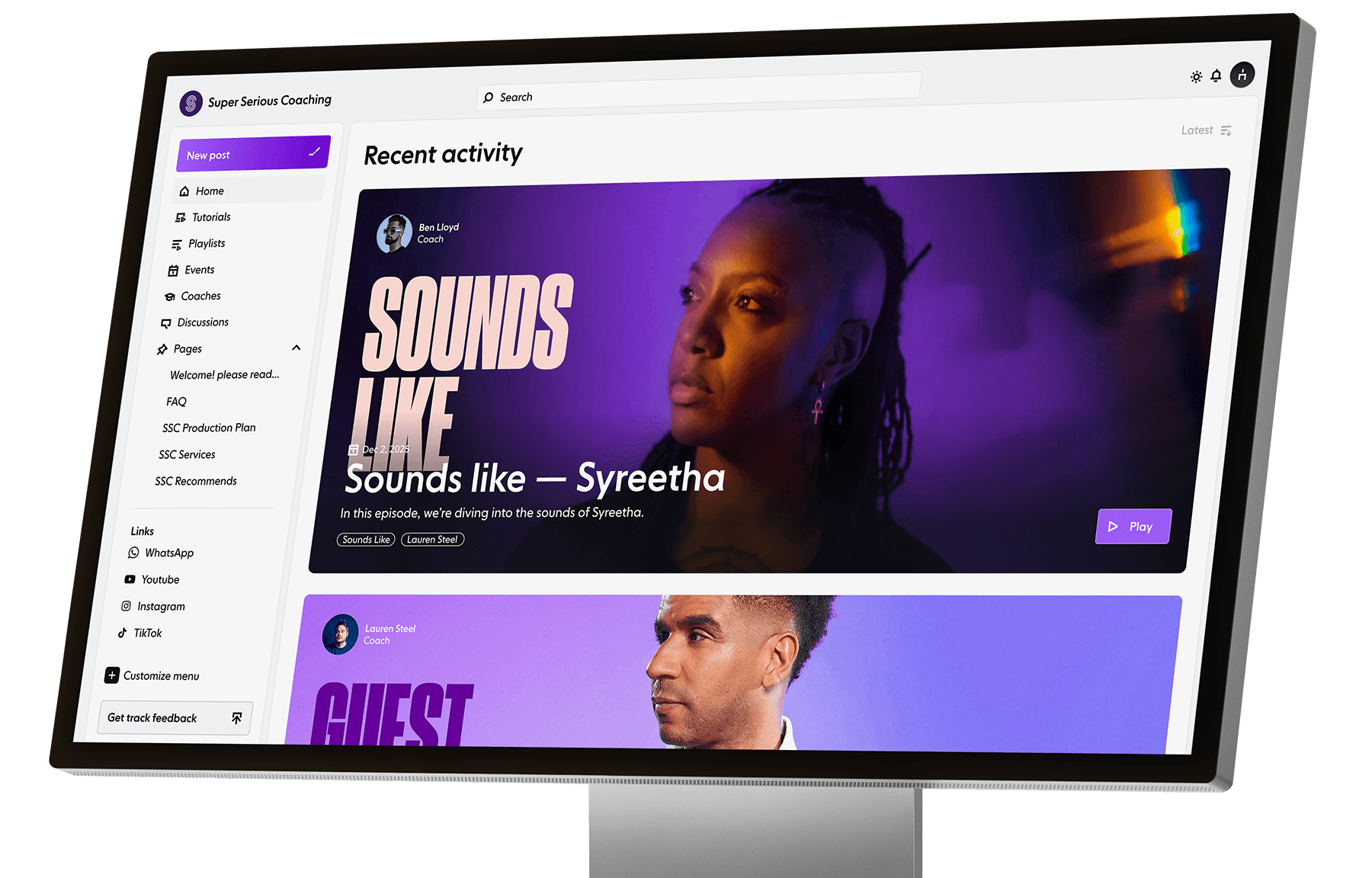 Your community, your terms