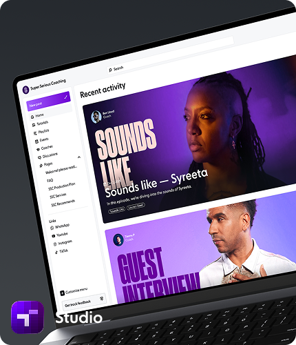 Trackstack Studio Mock